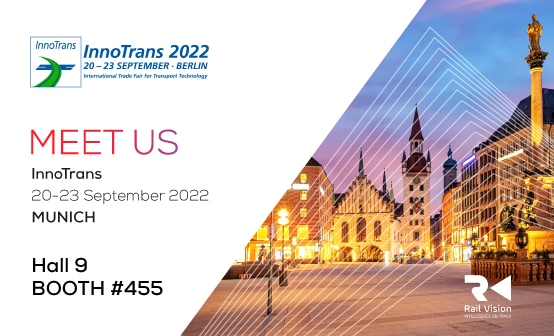 A poster with the words meet us at inotrans 2020.